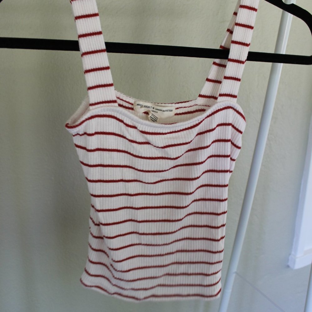 Urban Outfitters Project Loves Social Striped Tank